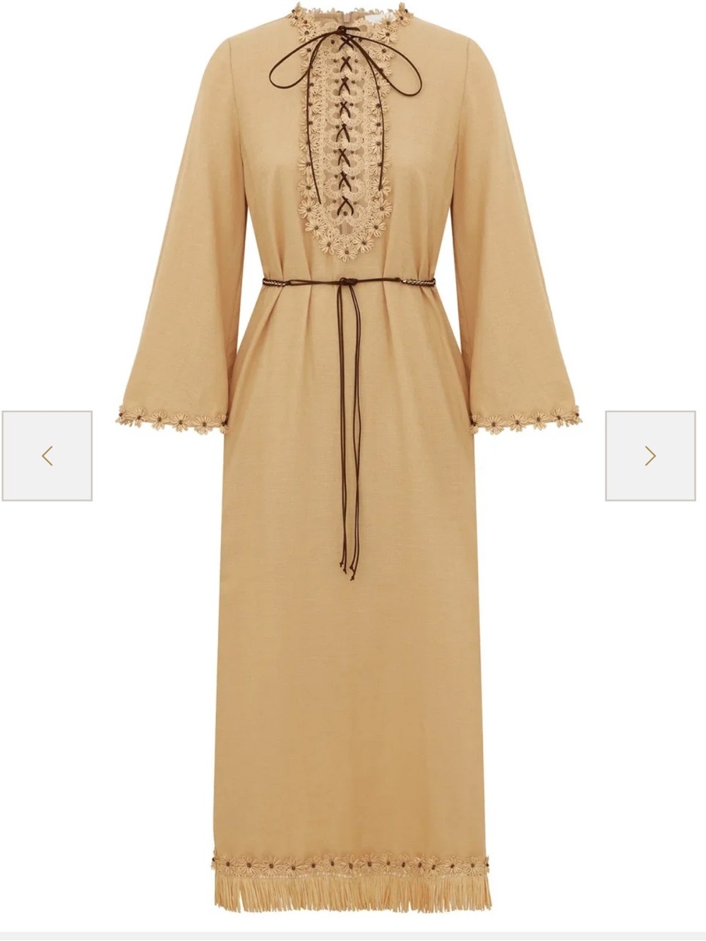 Zimmermann Mahón Midi Dress nwot zimm size 0